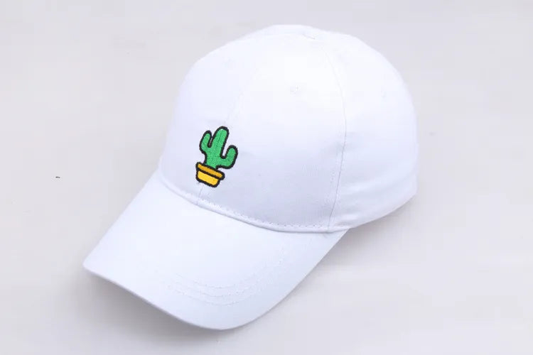 Cactus Embroidered Dad Cap