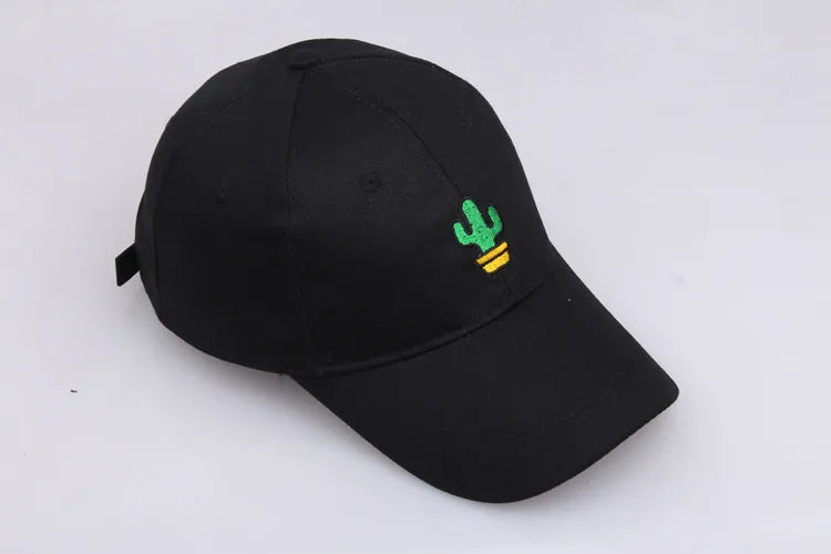 Cactus Embroidered Dad Cap