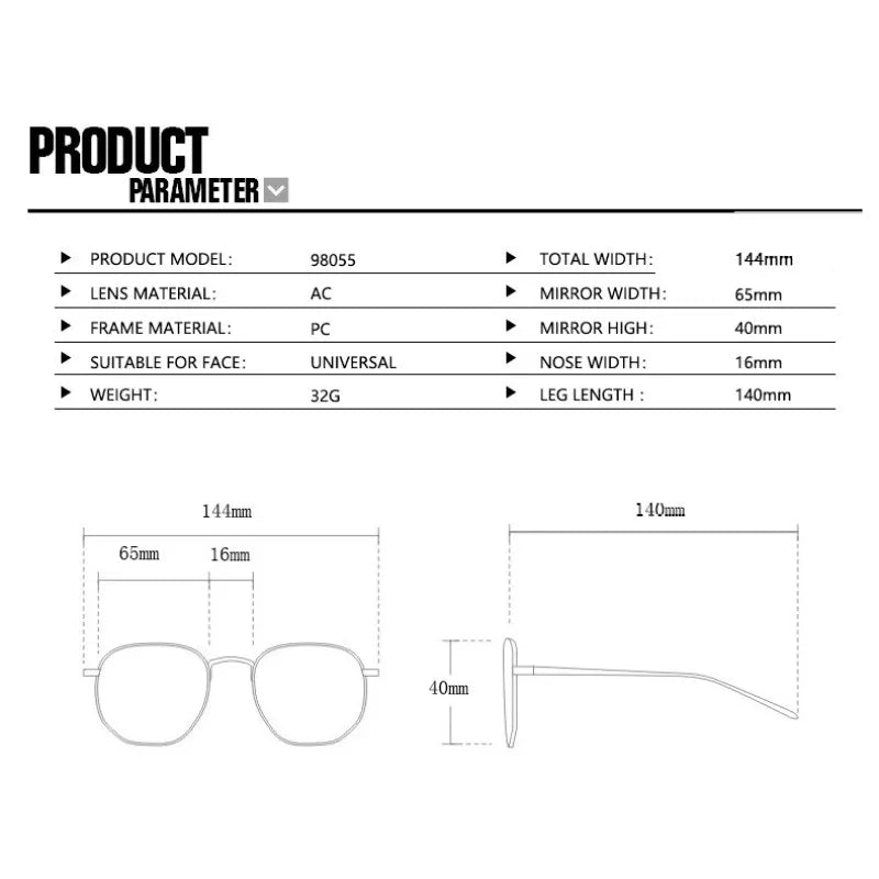 Rectangle V Sunglasses