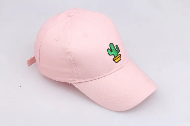 Cactus Embroidered Dad Cap