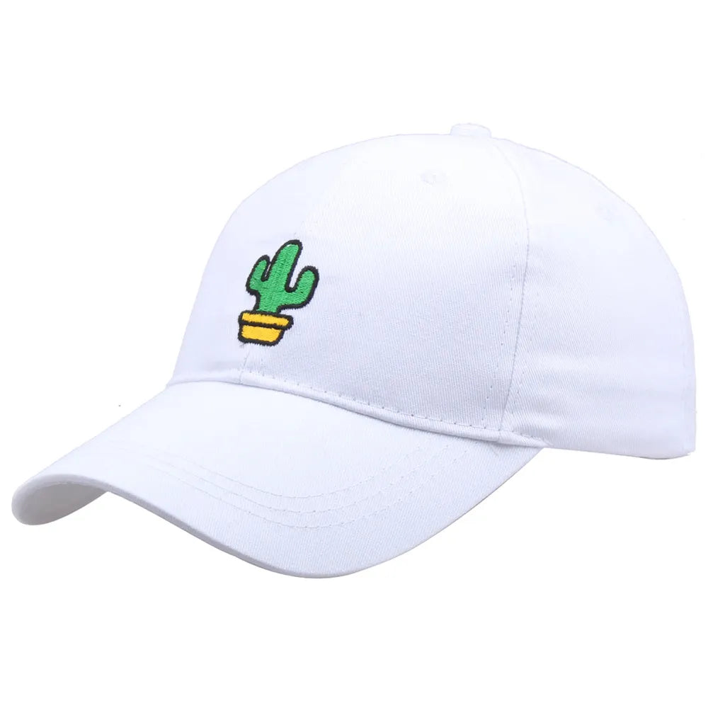 Cactus Embroidered Dad Cap