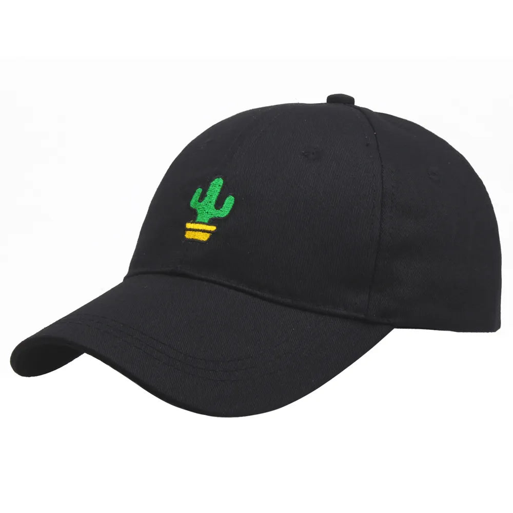 Cactus Embroidered Dad Cap