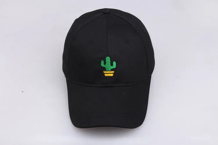 Cactus Embroidered Dad Cap